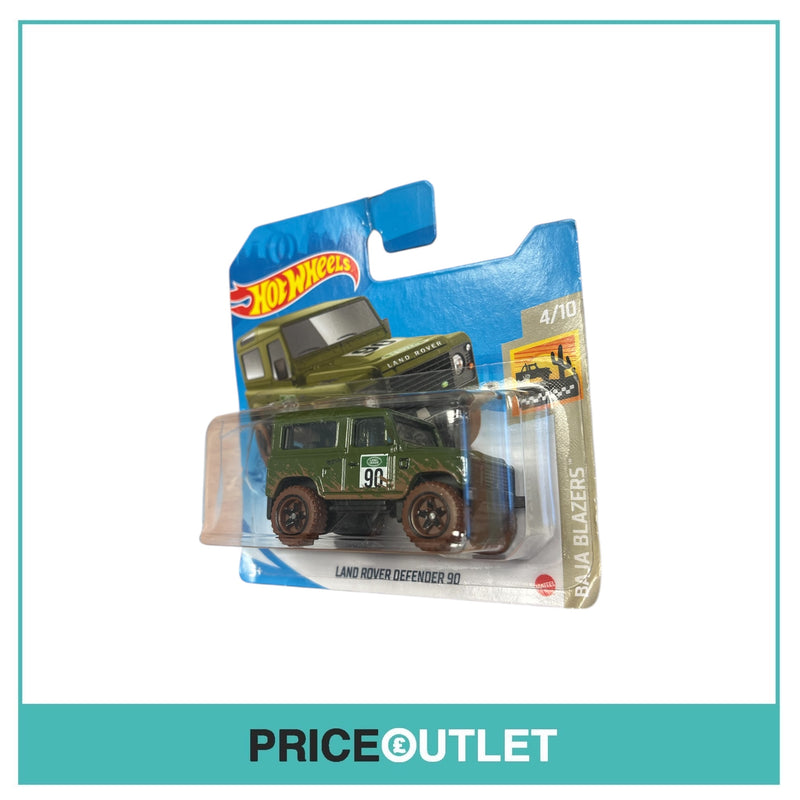 Hot Wheels - Baja Blazers 4/10 - Land Rover Defender 90 (Damaged)