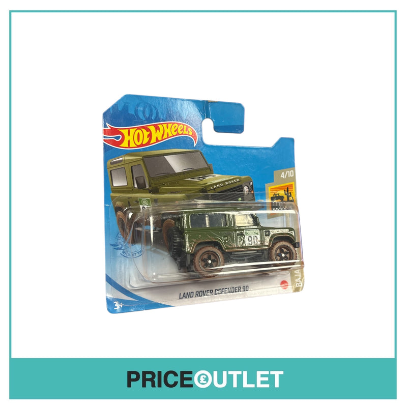 Hot Wheels - Baja Blazers 4/10 - Land Rover Defender 90 (Damaged)