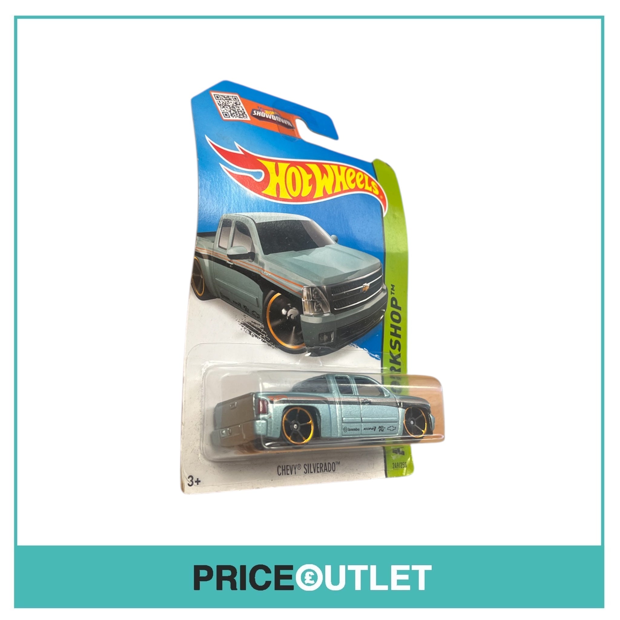 Hot Wheels - HW Workshop - Chevy Silverado (Slight Damage)