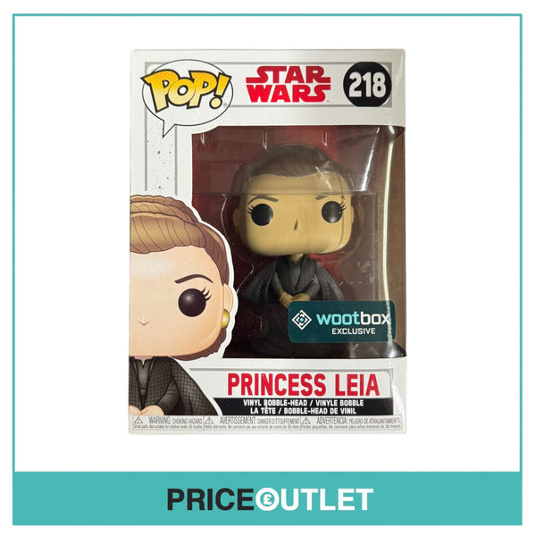Funko - Star Wars - Princess Leia #218 Wootbox Exclusive - Brand New