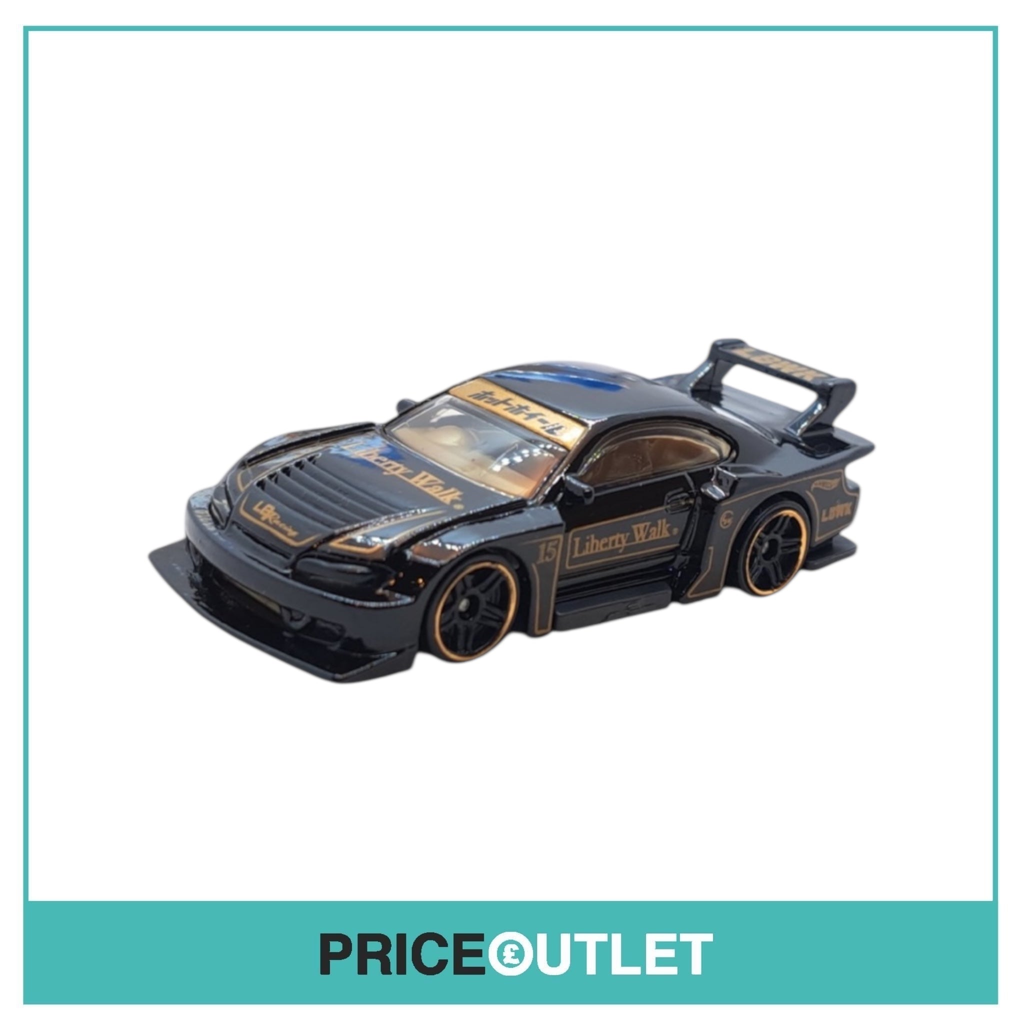 Hot Wheels - HW Modified 1/5 - LB Super Silhouette Nissan Silvia (S15) (Slight Damage)