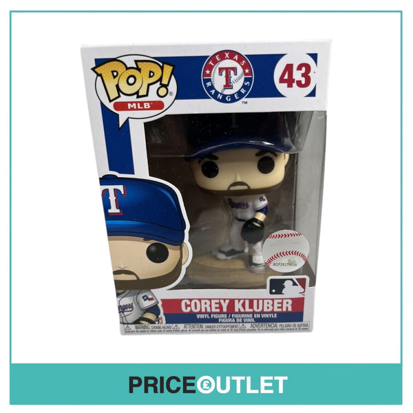 Funko - MLB Rangers - Corey Kluber #43 - Brand New In A Pop Protector