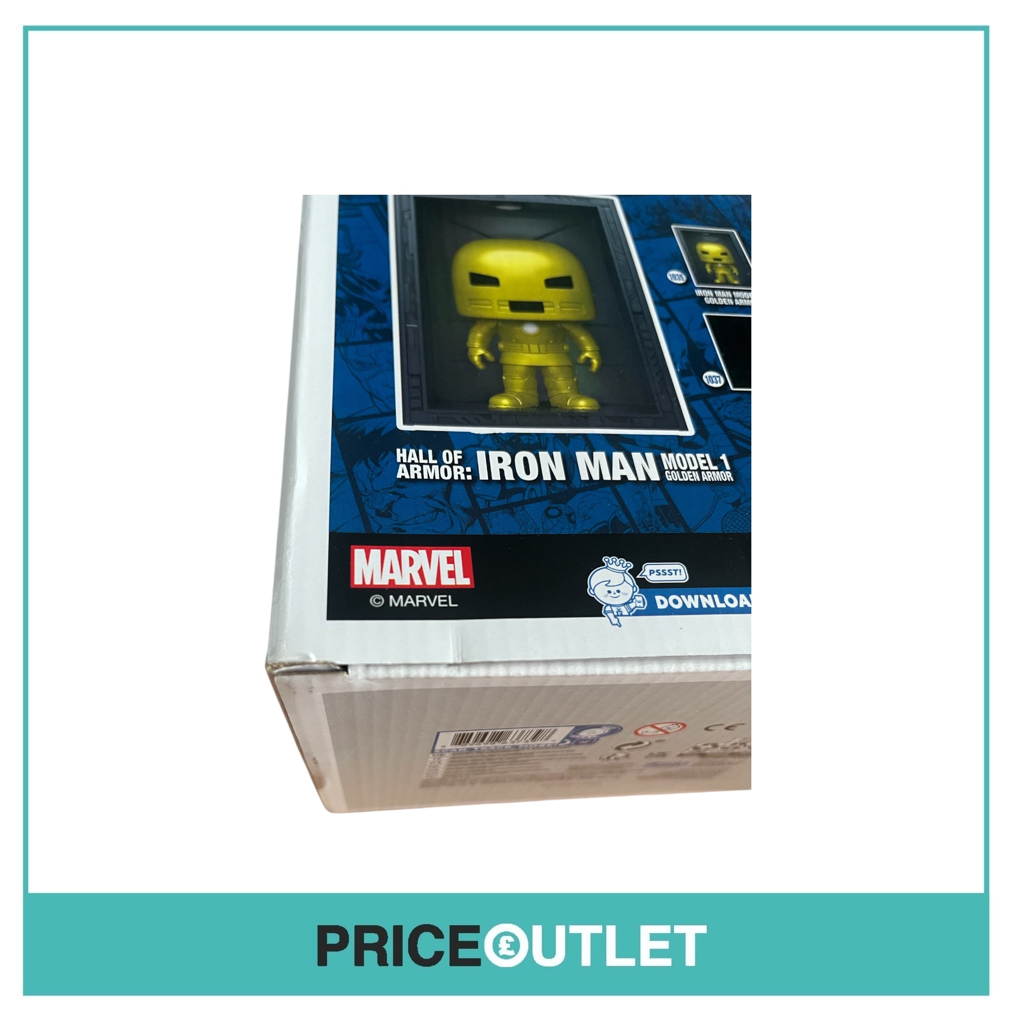 Funko - Marvel - Hall Of Armor: Iron Man Model 1 Golden Armor