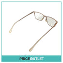 Clear Lens Metallic Silver Frame Glasses RRP £325