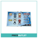 Funko - Marvel - Civil War Captain America - Captain America/Iron Man/Hawkeye/Spider-Man 4 Pack (Slight Damage)