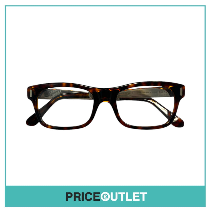 Clear Lens Brown Tortoiseshell Frame Glasses RRP £325 (19)