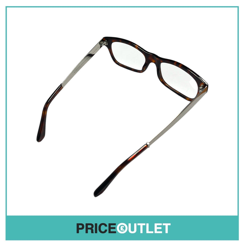 Clear Lens Brown Tortoiseshell Frame Glasses RRP £325 (19)