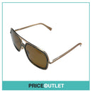 Gold & Green Patterned Frame Pilot's Sunglasses RRP £325
