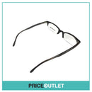 Clear Lens Iridescent Silver Frame Glasses RRP £325