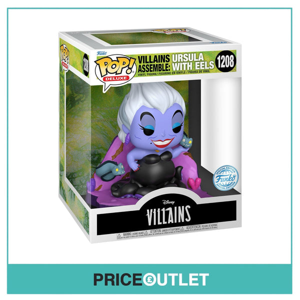 Funko - Disney - Ursula With Eels #1208 Special Edition - Brand New