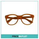 Clear Lens Orange Frame Glasses RRP £325 (2)