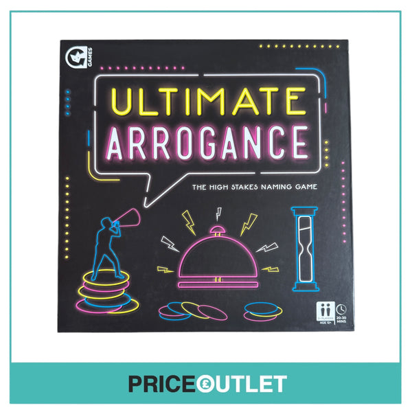 Ginger Fox - Ultimate Arrogance Bored Game - Brand New Free Shipping