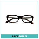 Clear Lens Brown Tortoiseshell Frame Glasses With Silver Detail RRP £325