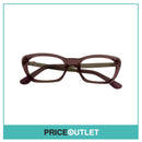 Clear Lens Translucent Purple Frame Glasses With Silver Detail RRP £325