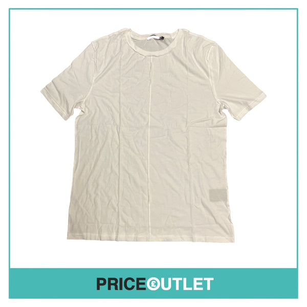 BLK DNM - White Cotton T-Shirt - Size M - BRAND NEW WITH TAGS