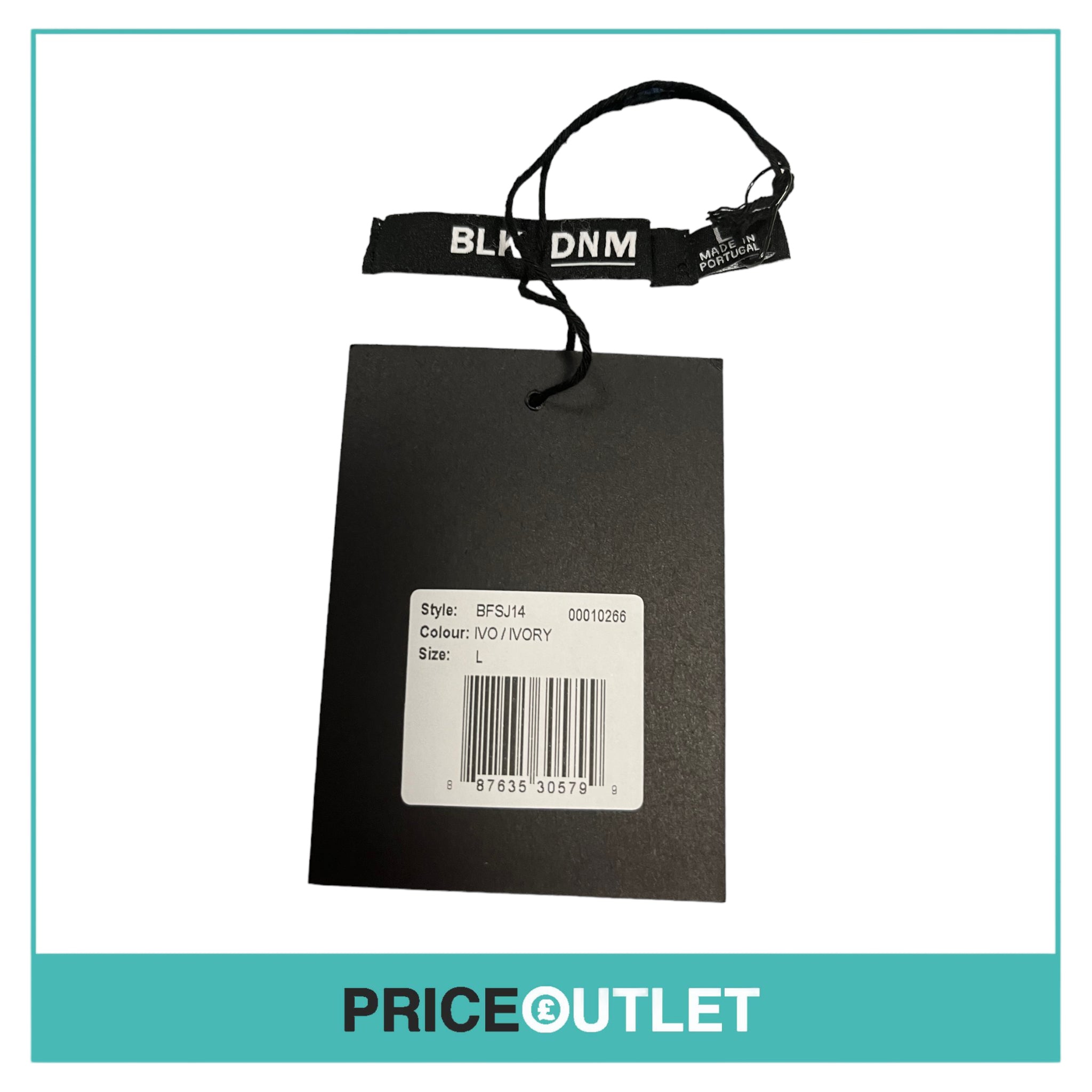 BLK DNM - Ivory T-Shirt - Size M - BRAND NEW WITH TAGS