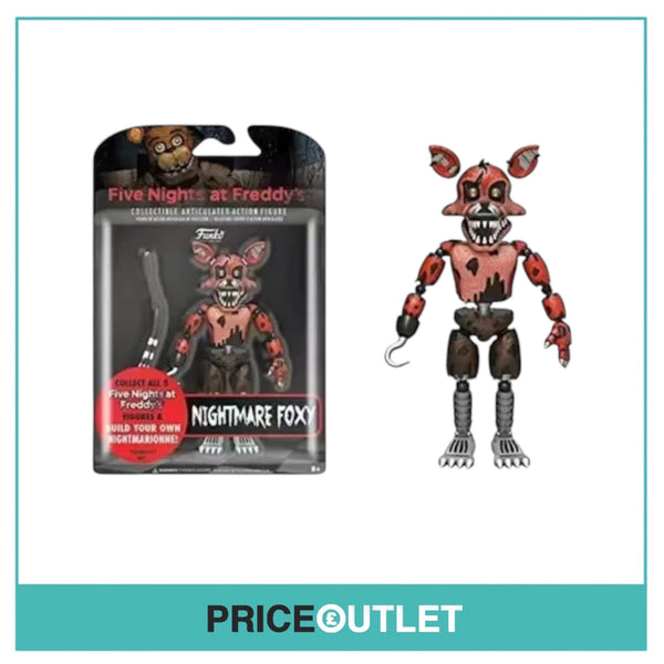 Funko - FNAF Nightmare foxy Action Figure 2016 - Brand New
