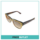 Gold Frame Sunglasses With Brown Tortoiseshell Detail RRP £325