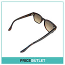 Gold Frame Sunglasses With Brown Tortoiseshell Detail RRP £325