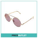 Rose Gold Round Pilot's Frame Sunglasses RRP £325