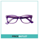Clear Lens Purple Frame Glasses RRP £325