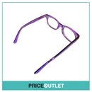 Clear Lens Purple Frame Glasses RRP £325