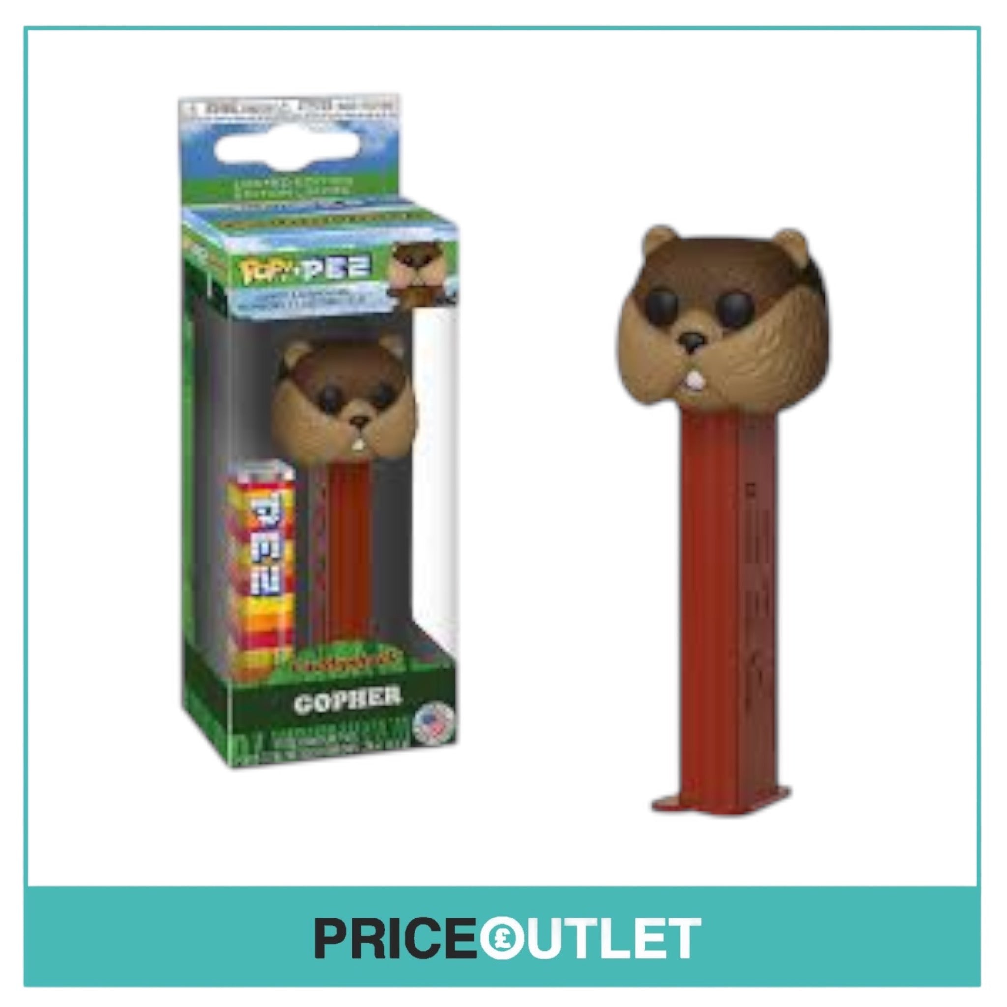 Funko Pez - Caddyshack Gopher - Brand New (Slight Damage)