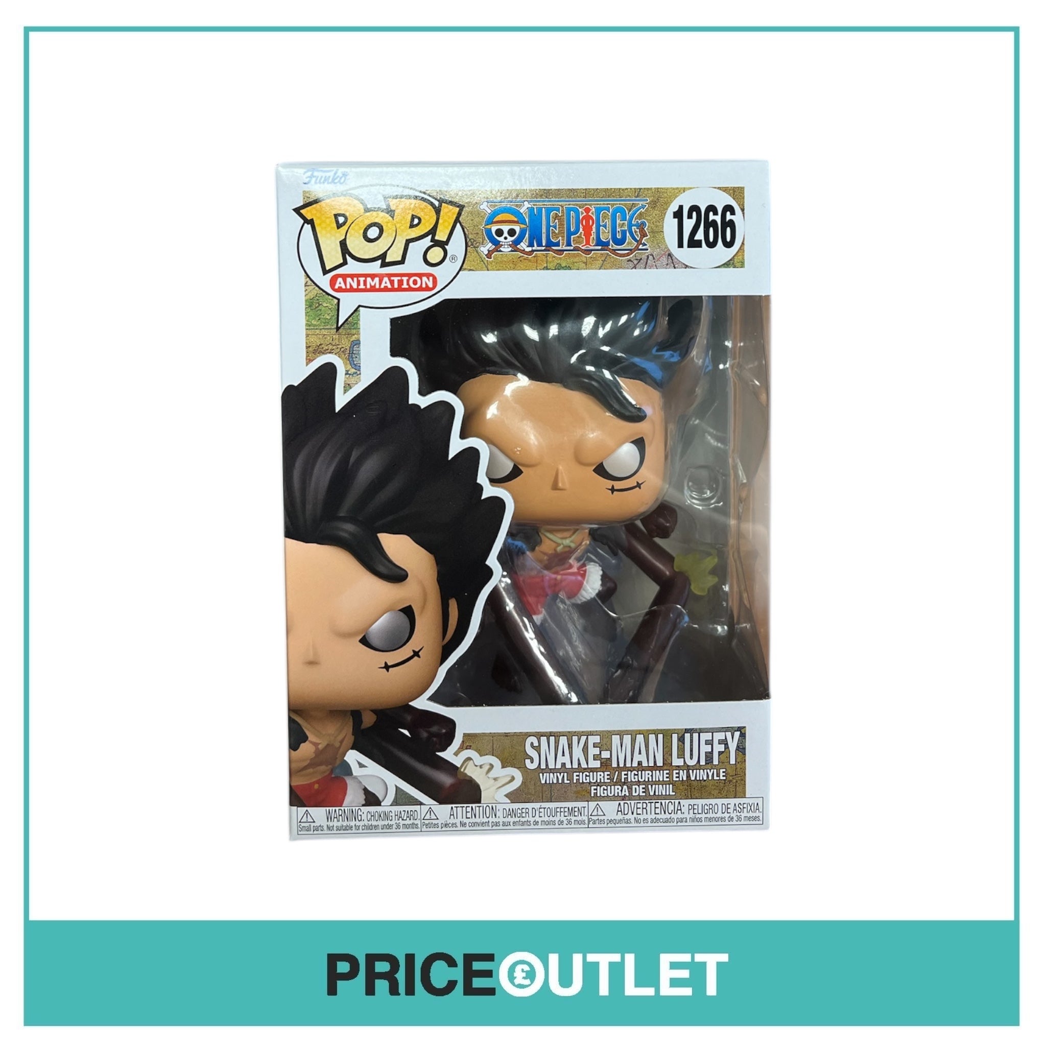 Funko - One Piece - Snake-Man Luffy