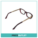 Clear Frame Red & Gold Frame Glasses RRP £325