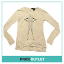 Gareth Pugh - Grey Long Sleeve Top - Size 48 - BRAND NEW WITH TAGS