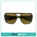 Green Patterned Pilot's Sunglasses RRP £325