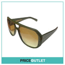 Green Patterned Pilot's Sunglasses RRP £325