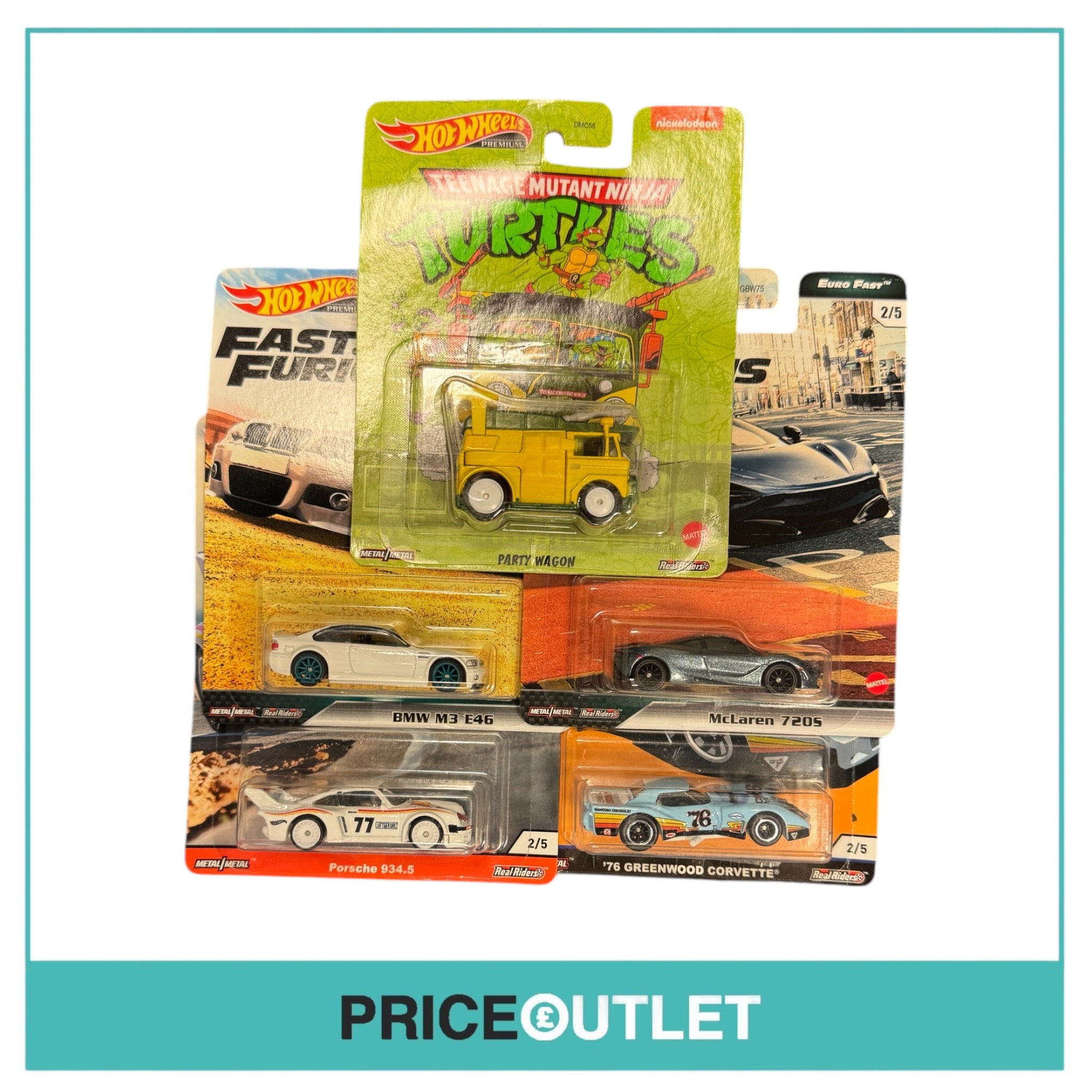 Hot Wheels 5 random Box