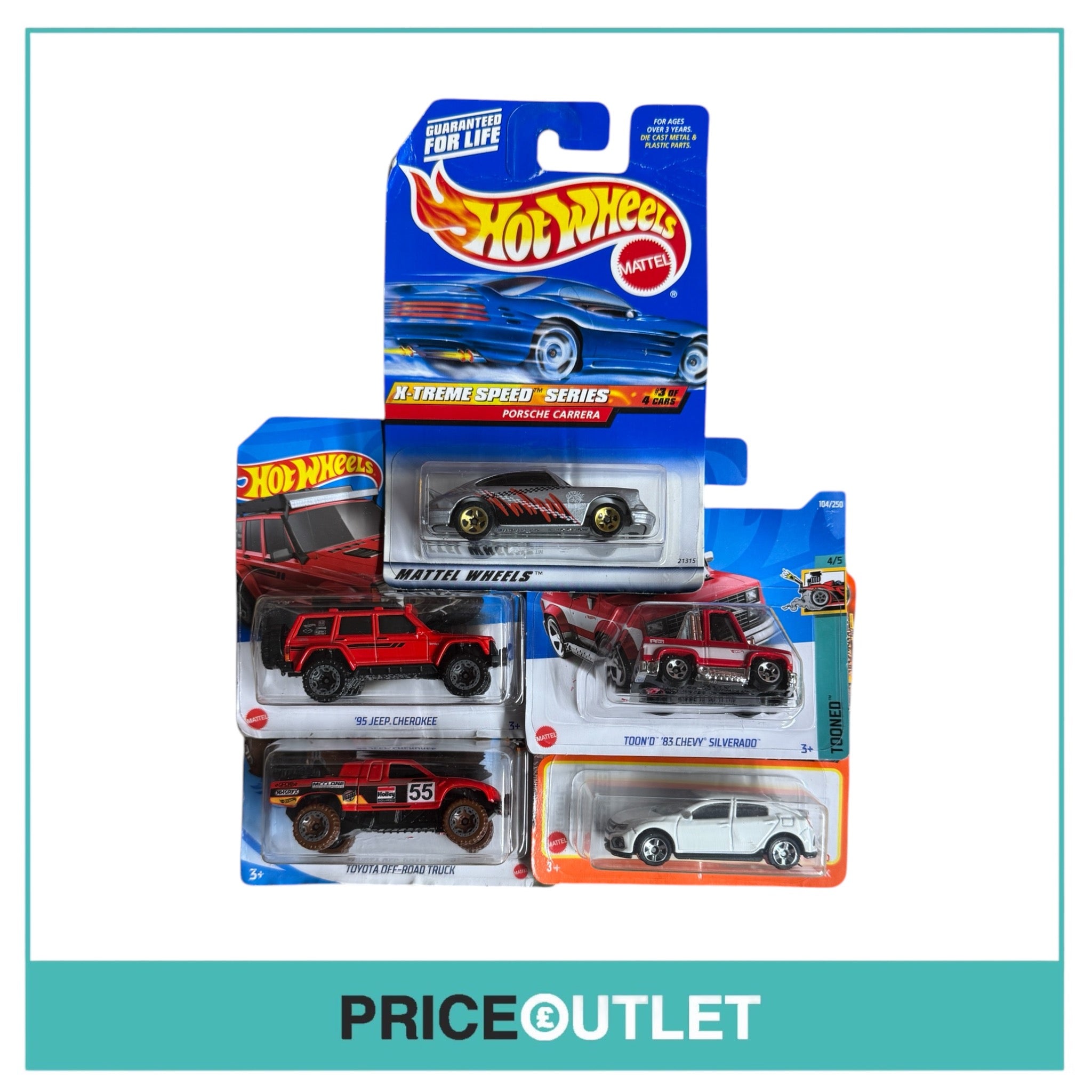 Hot Wheels 5 random Box