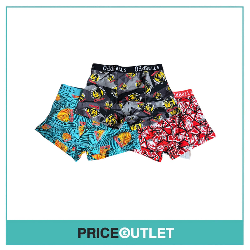 Oddballs - Men’s Boxers & Briefs 3 Piece Random Box Size XS