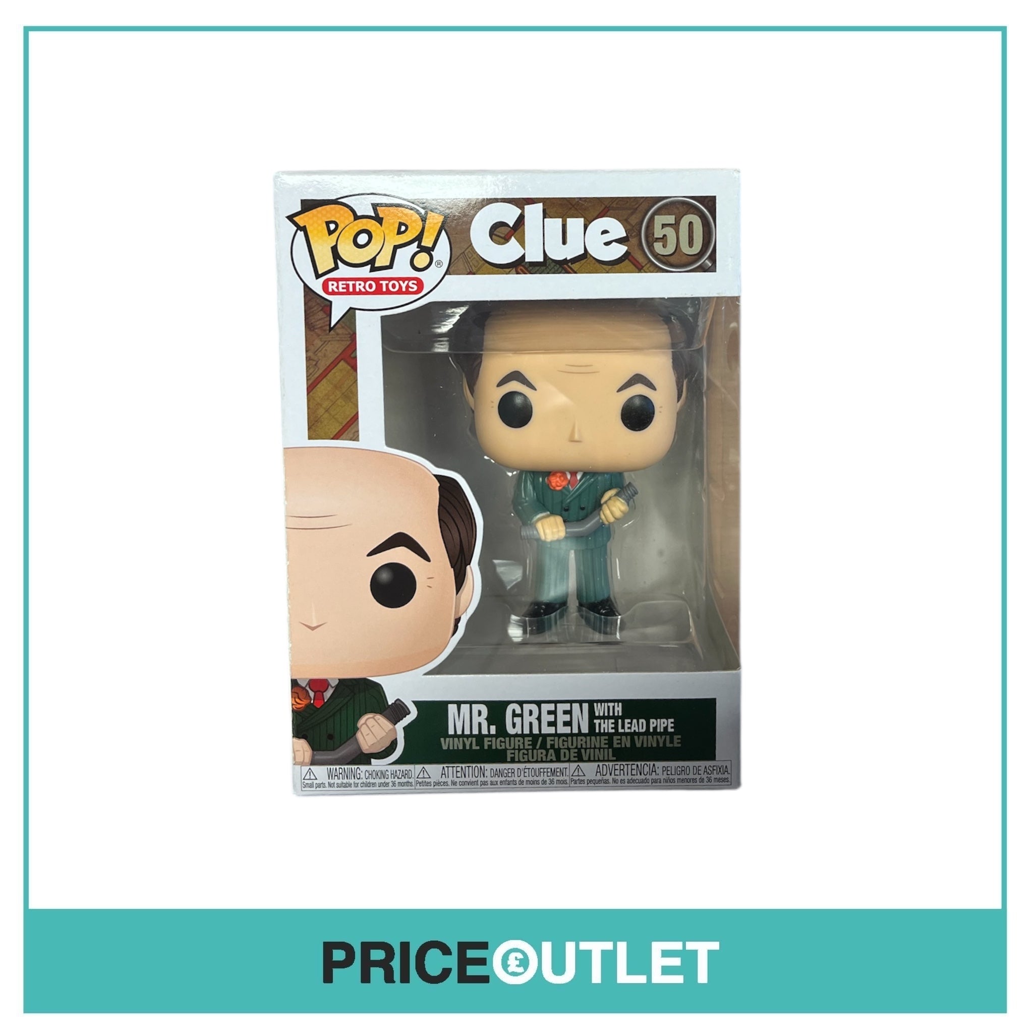 Funko - Clue - Mr.Green With The Lead Pipe