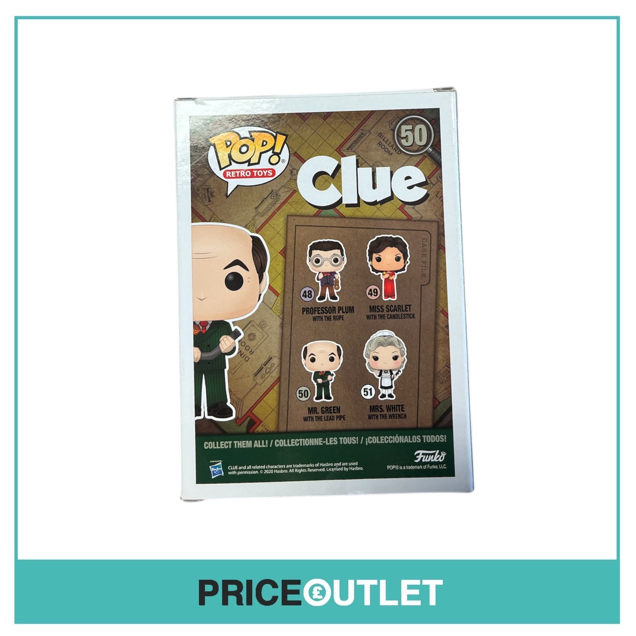 Funko - Clue - Mr.Green With The Lead Pipe