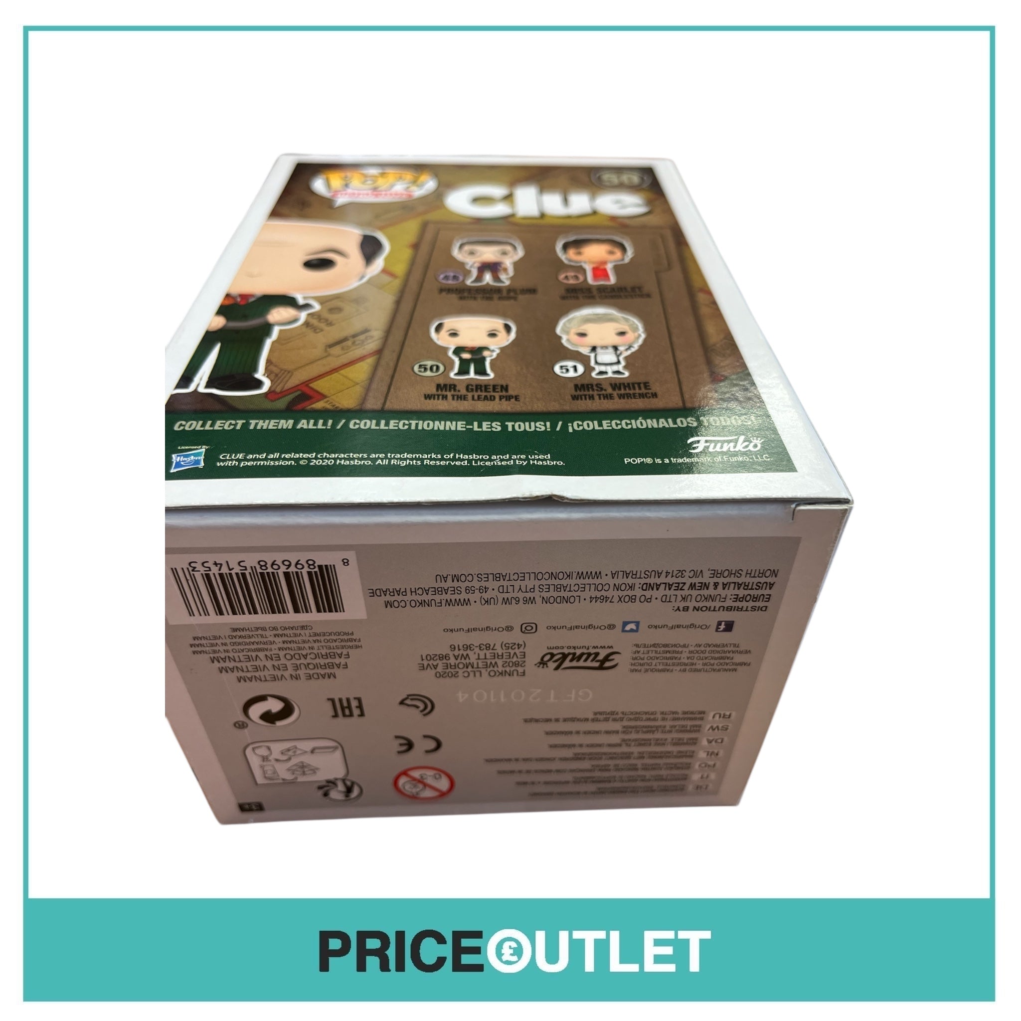 Funko - Clue - Mr.Green With The Lead Pipe