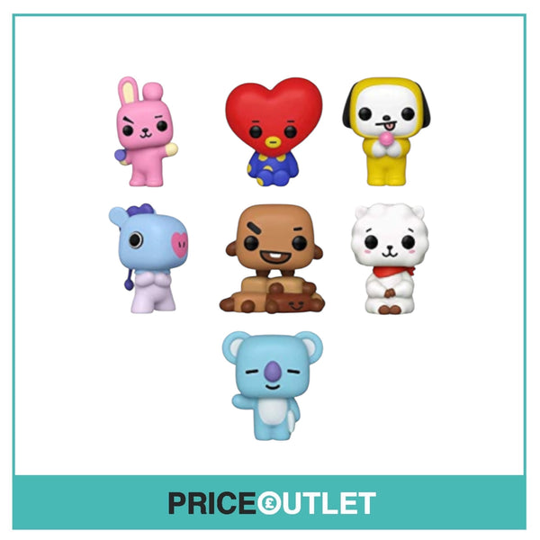 Funko - BT21 - Koya/RJ/Shooky/Mang/Chimmy/Tata/Cooky (Exclusive) (Slight Damage)