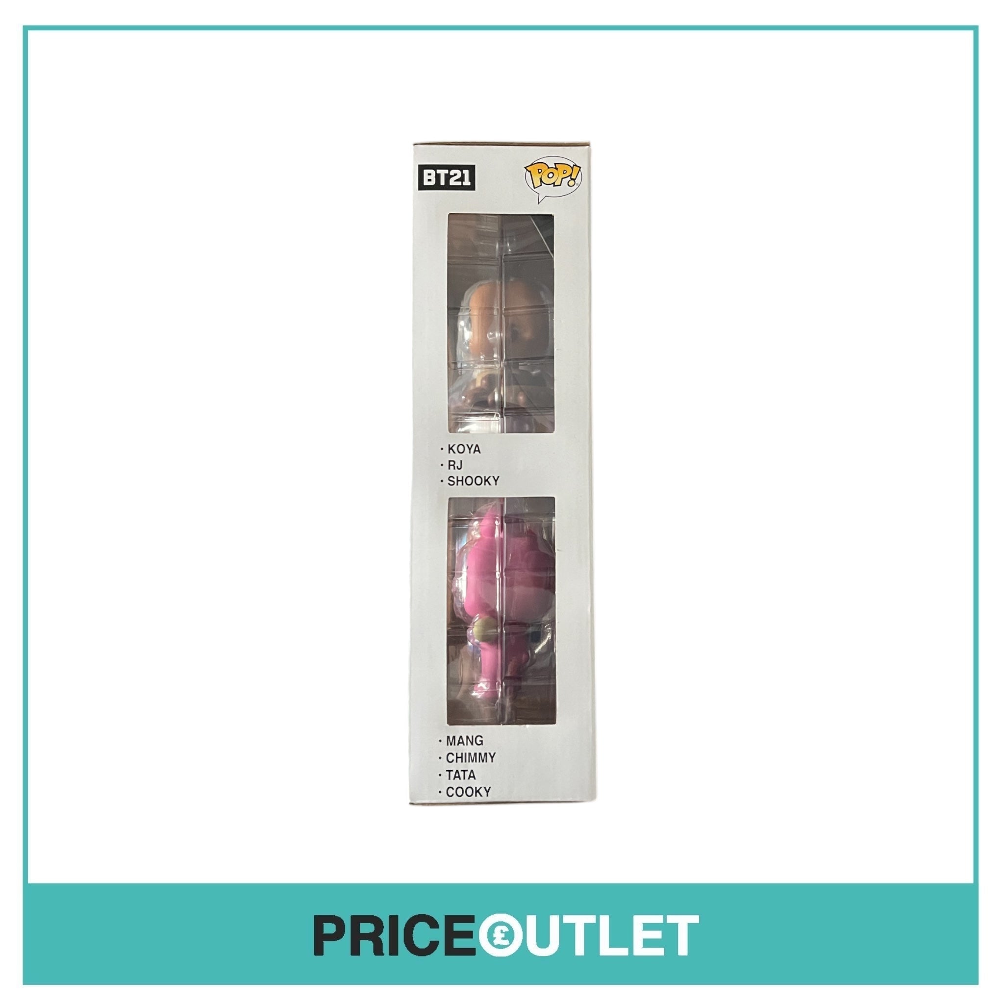 Funko - BT21 - Koya/RJ/Shooky/Mang/Chimmy/Tata/Cooky (Exclusive) (Slight Damage)