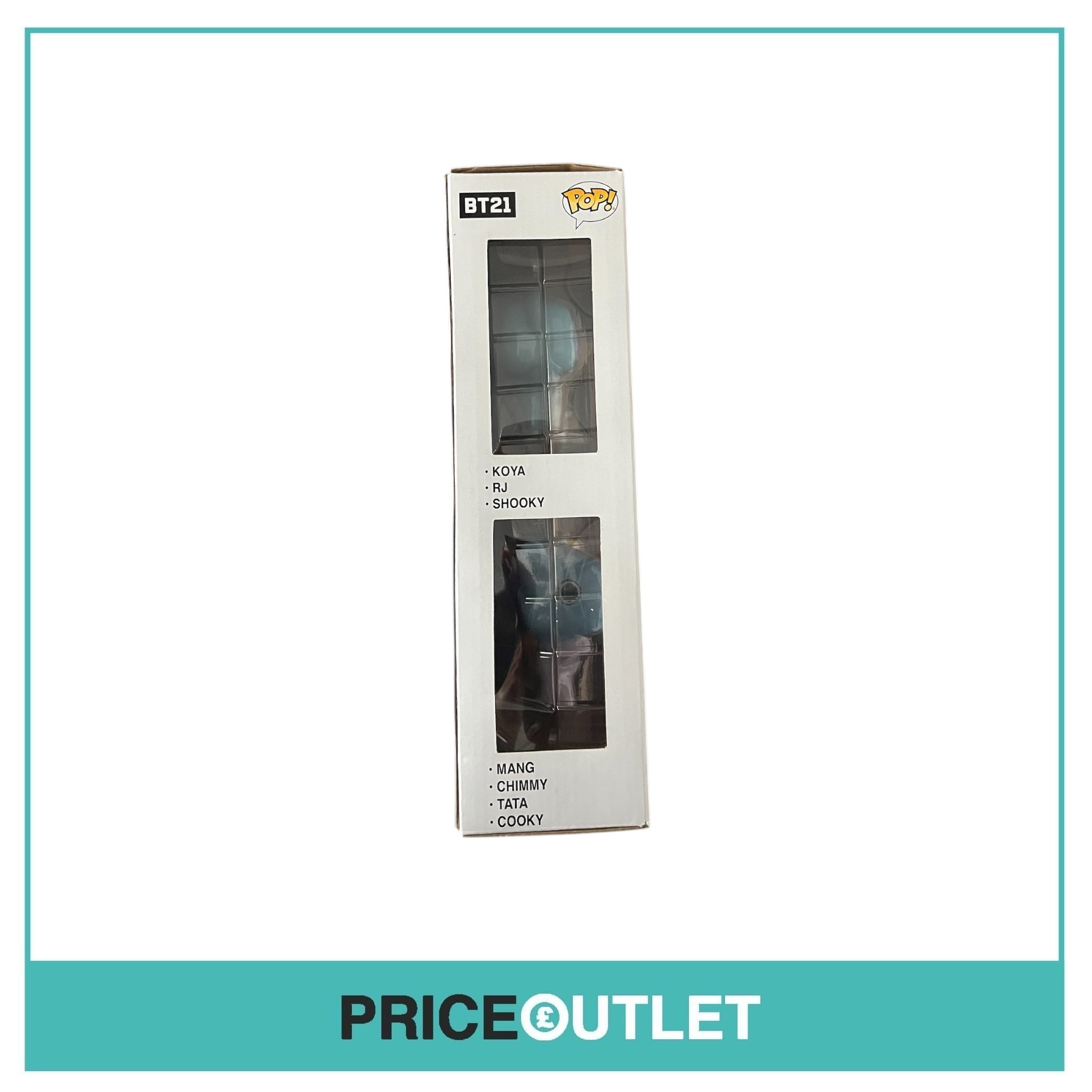 Funko - BT21 - Koya/RJ/Shooky/Mang/Chimmy/Tata/Cooky (Exclusive) (Slight Damage)