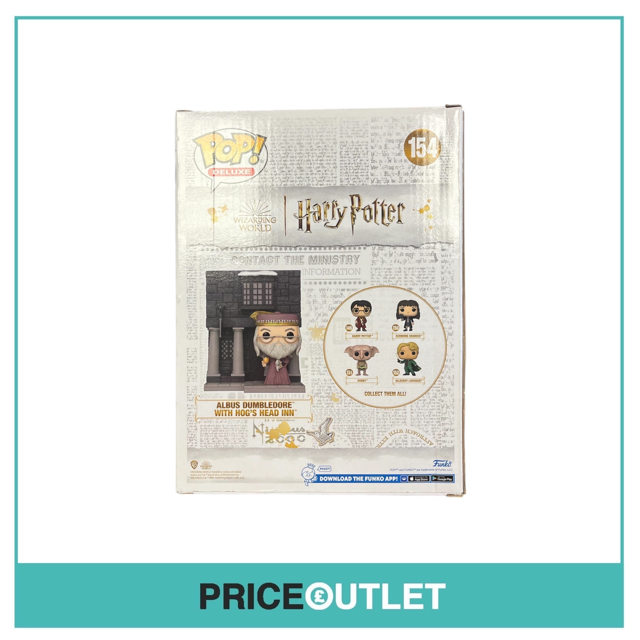Funko - Harry Potter - Albus Dumbledore With Hog’s Head Inn