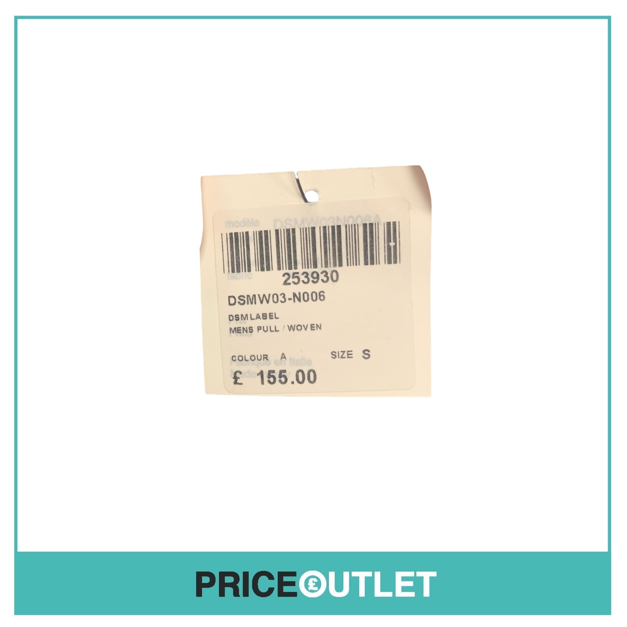 Dover Street Market - Mens Navy V Neck Jumper - Size S - BRAND NEW WITH TAGS