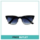 Black Frame Sunglasses With Silver Detail RRP £325