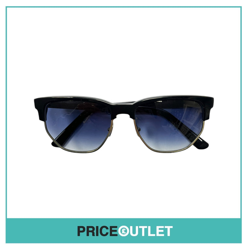 Black Frame Sunglasses With Silver Detail RRP £325
