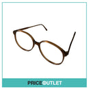 Clear Lens Brown Frame Glasses RRP £325 (10)