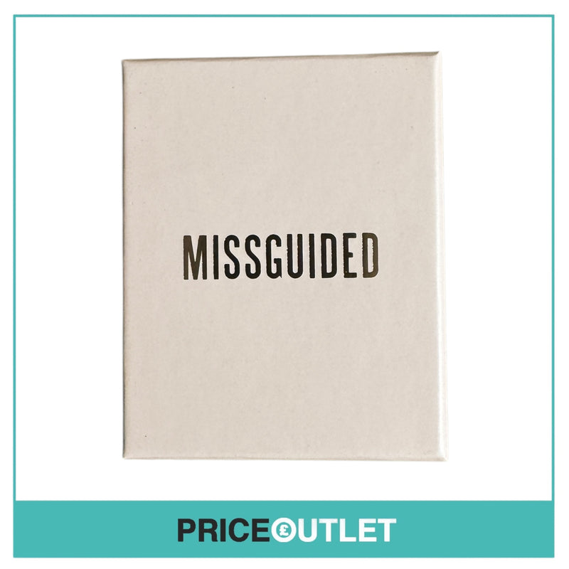 Missguided - Ladies Watch - Black Strap White Face