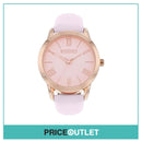 Missguided - Ladies Watch - Rose Gold Pink Strap
