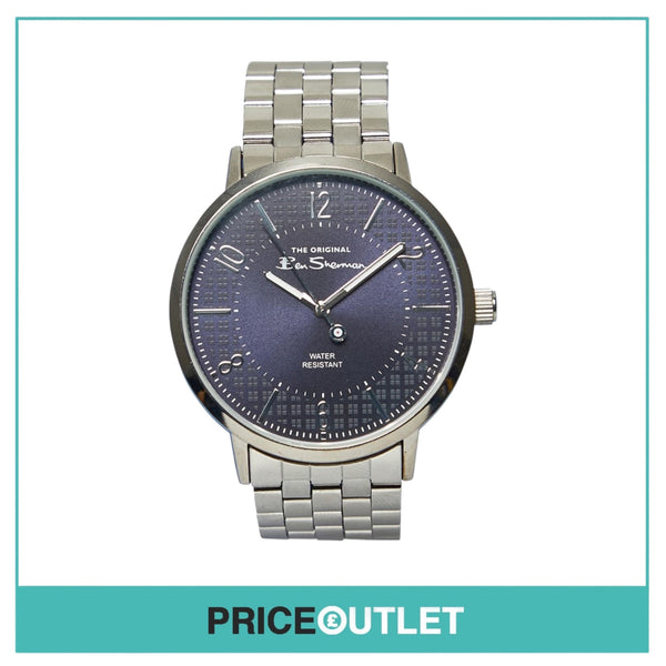 Ben Sherman - Mens Blue Dial Silver Strap Watch
