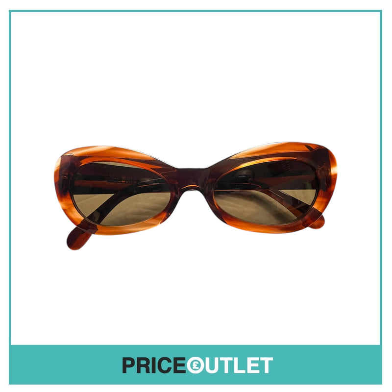 Brown Patterned Frame Sunglasses RRP £325